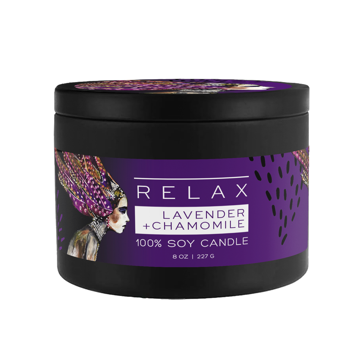 RELAX : Lavender + Chamomile Candle